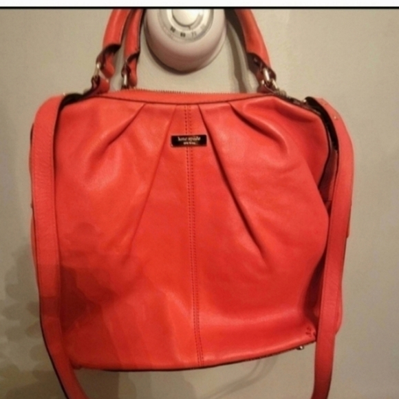 🍂🍁Kate Spade New York Five Points Kinsey Leather Satchel - Picture 1 of 12